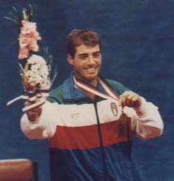 Giovanni Scalzo Campione Olimpico nella Scherma. Medaglia D'Oro vinta a Los Angeles!