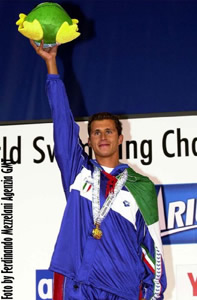 Campione del Mondo di Nuoto Luca Baldini