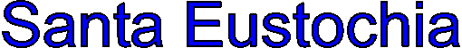 Santa Eustochia