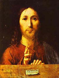 Christ Blessing -Nationa Gallery di Londra-